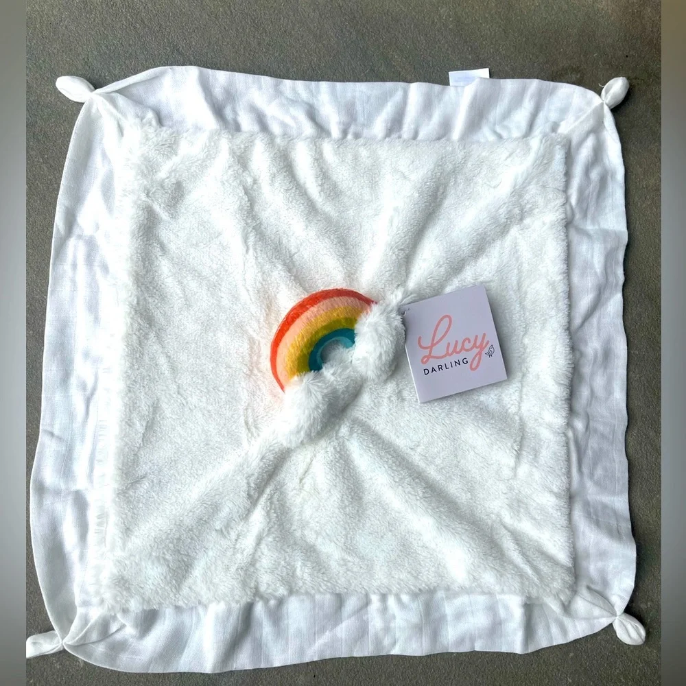 Lucy Darling Little Rainbow Lovey